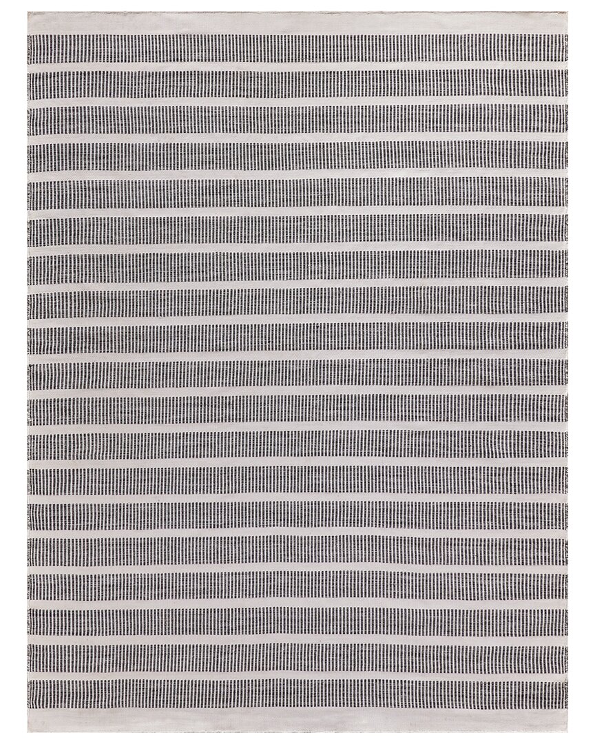 Exquisite Rugs Boca Flatweave Rug In Black