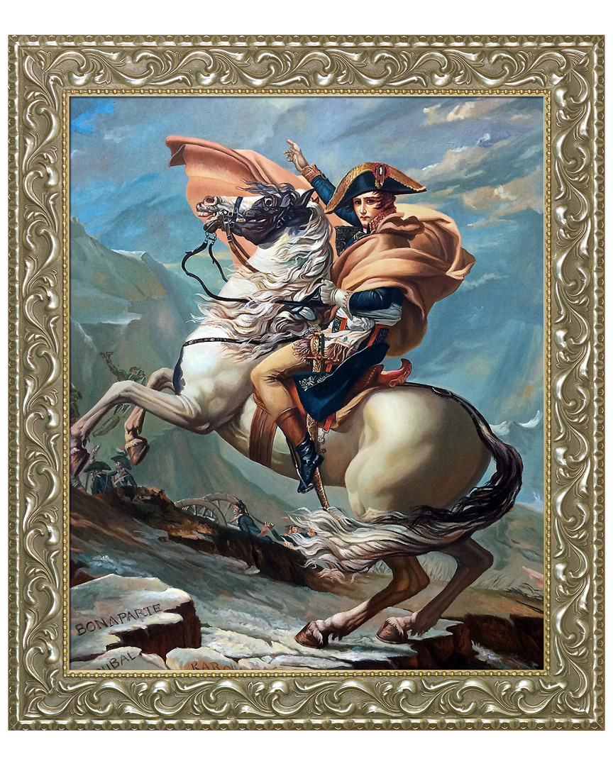 Overstock Art Napoleon Crossing The Alps, 1801 By Jacques-louis David Oil Reproduction