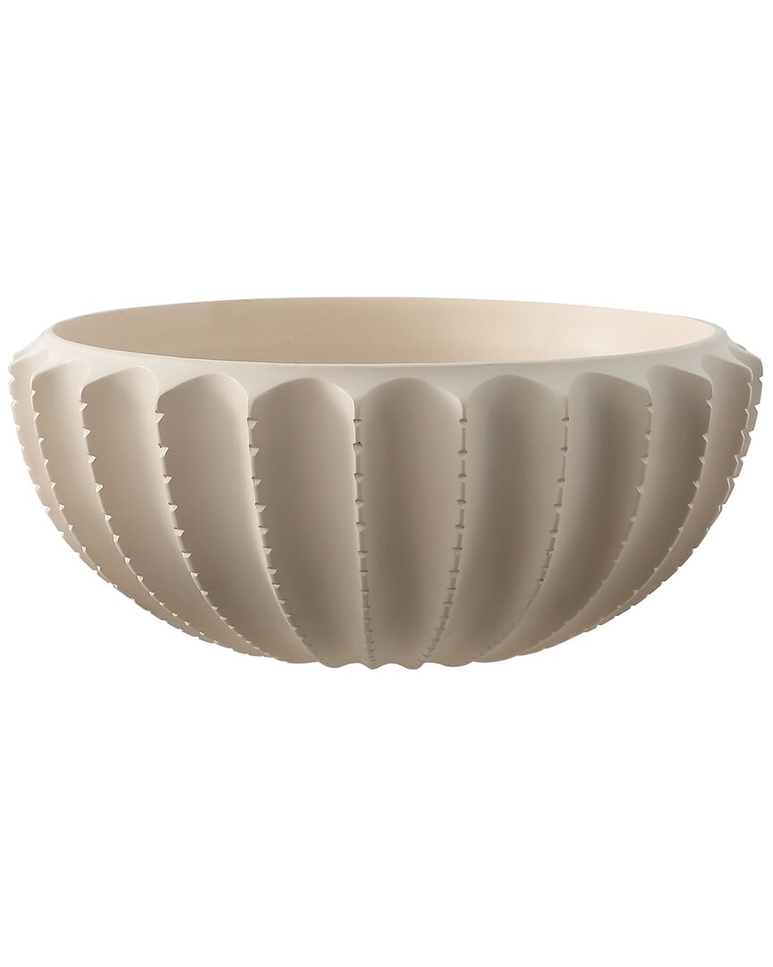 Safavieh Atzaro 5in Scalloped Resin Bowl
