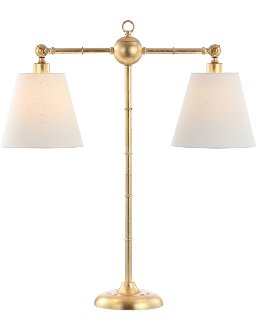 Jonathan Y Ruth 31in 2-light Library Metal Led Table Lamp