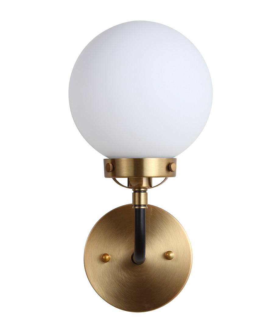 Jonathan Y Caleb 1-light 8in Brass Wall Sconce