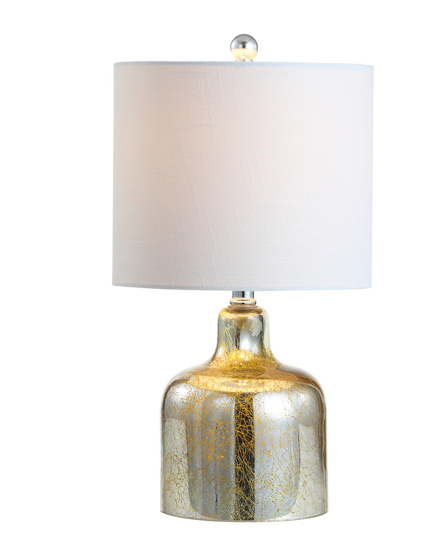 JONATHAN Y JONATHAN Y GEMMA 19IN GLASS BELL LED TABLE LAMP