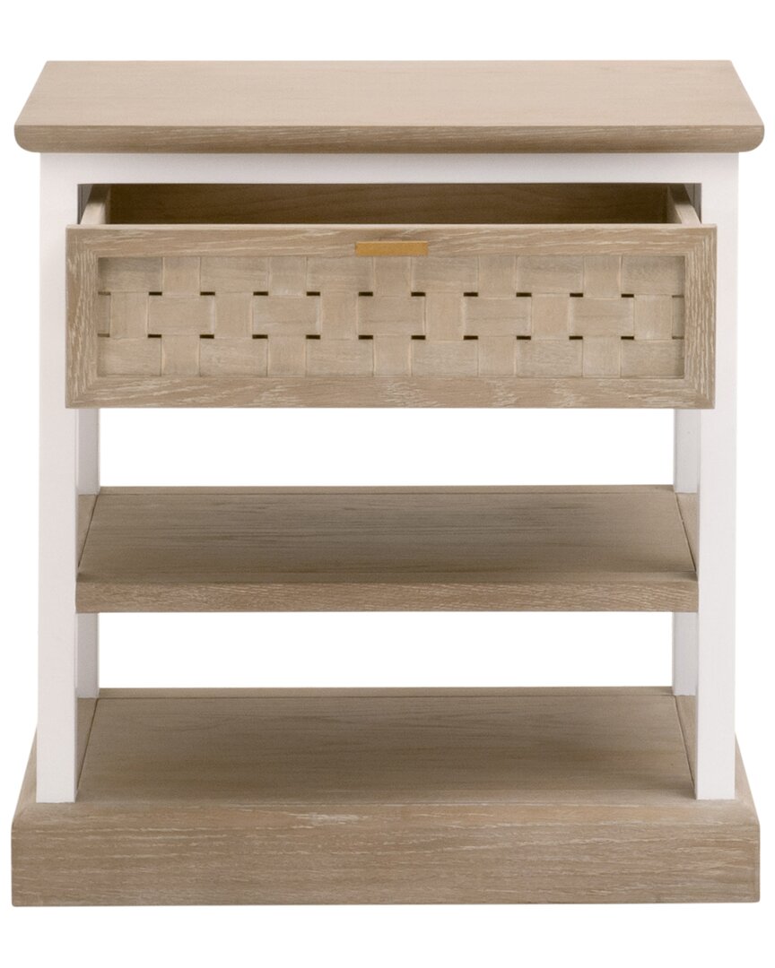 Essentials For Living Weave 1-drawer Side Table