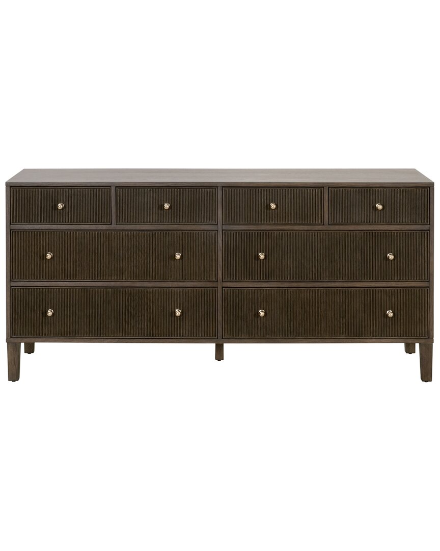 Essentials For Living Highland 8-drawer Double Dresser In Brown