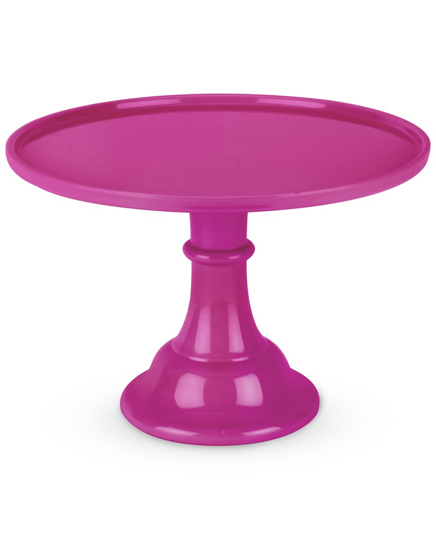 Cakewalk Twine 1 Fuchsia Melamine Cakestand In Purple