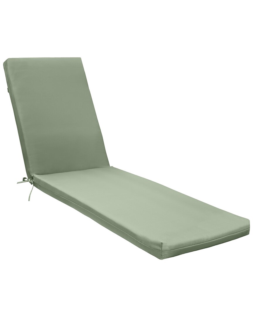 Commonwealth Home Fashions Outdoor Decor By Commonwealth Outdoor Solid Olefin Textured Lounger Cushion