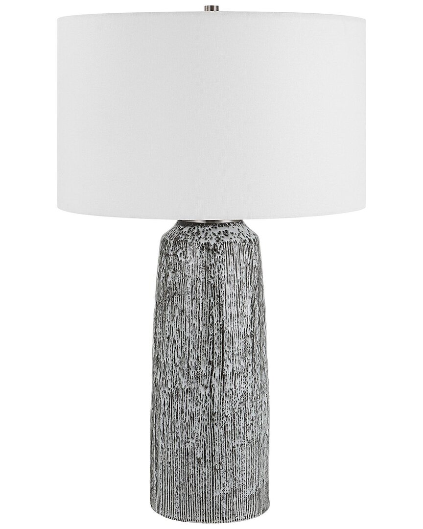 Uttermost Static Modern Table Lamp In Black
