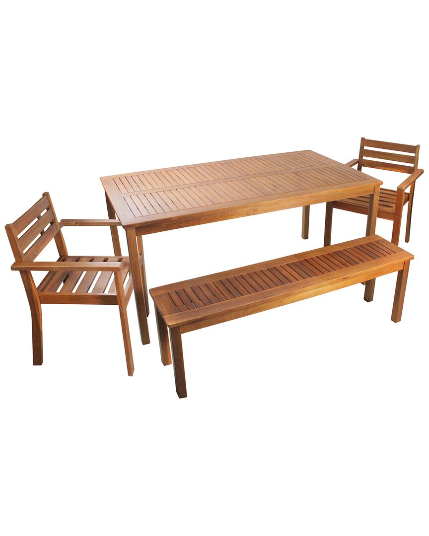 Northlight 4pc Outdoor Patio Dining Set