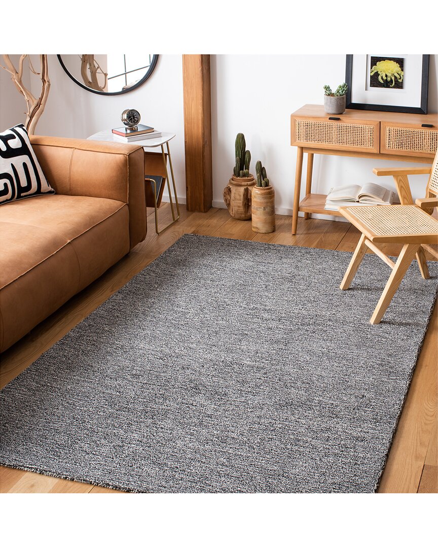 Safavieh Metro Indian Wool & Cotton Rug In Gray