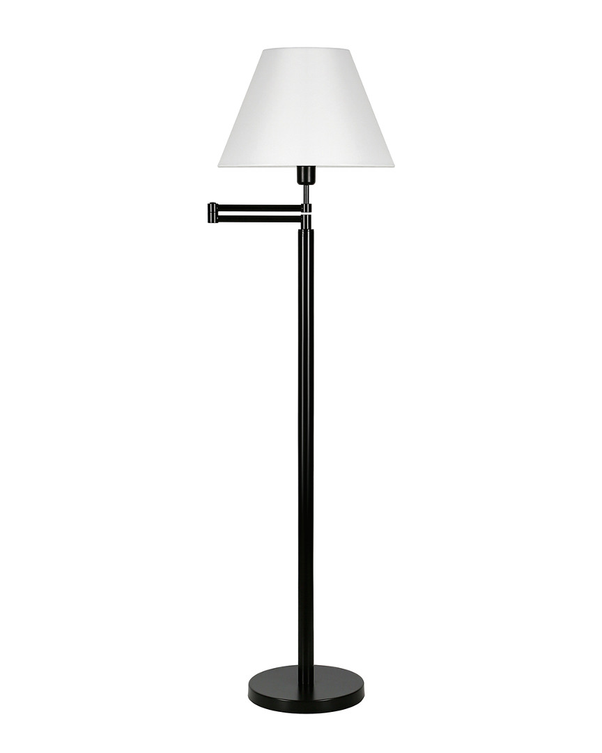 Shop Abraham + Ivy Moby Swing Arm Lamp Empire Shade In Black