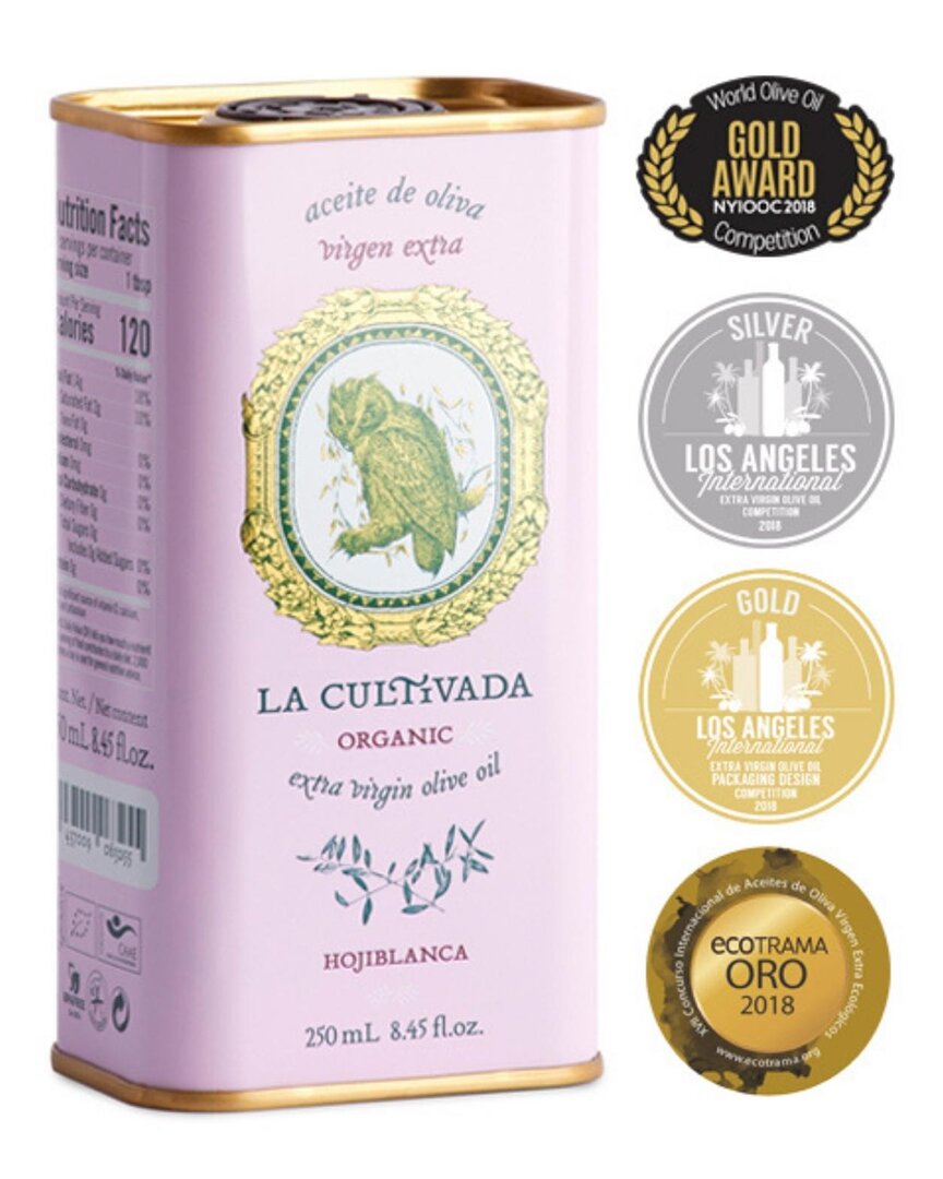 La Cultivada Hojiblanca Pink Organic Evoo Pack Of 6