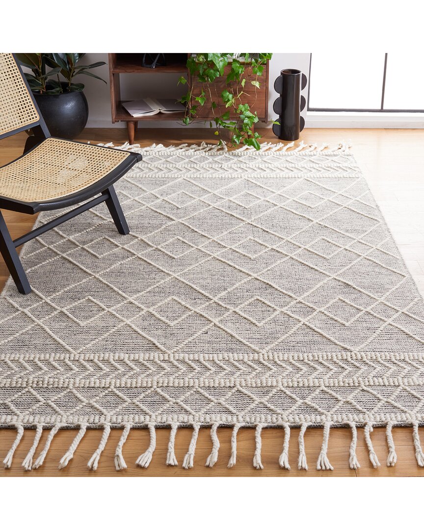 Safavieh Natura Wool & Cotton Rug In Gray