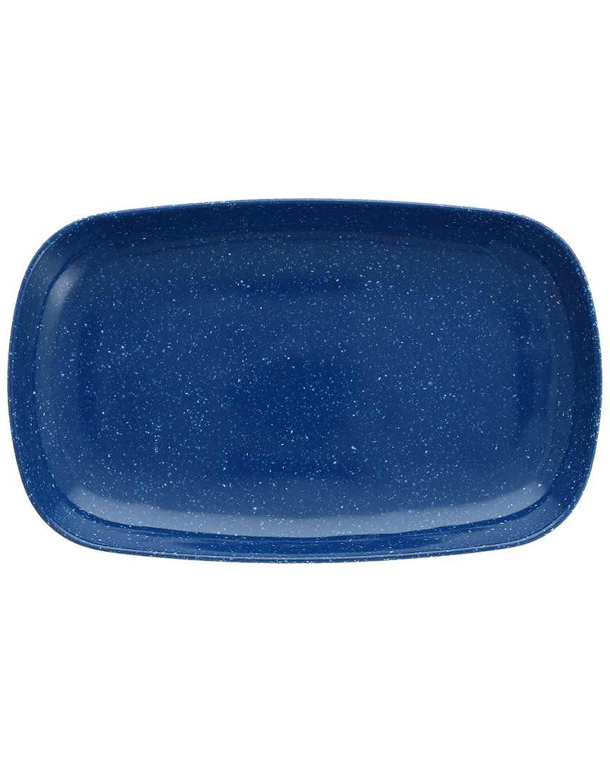Fortessa Dvm Camp Blue Coupe Platter