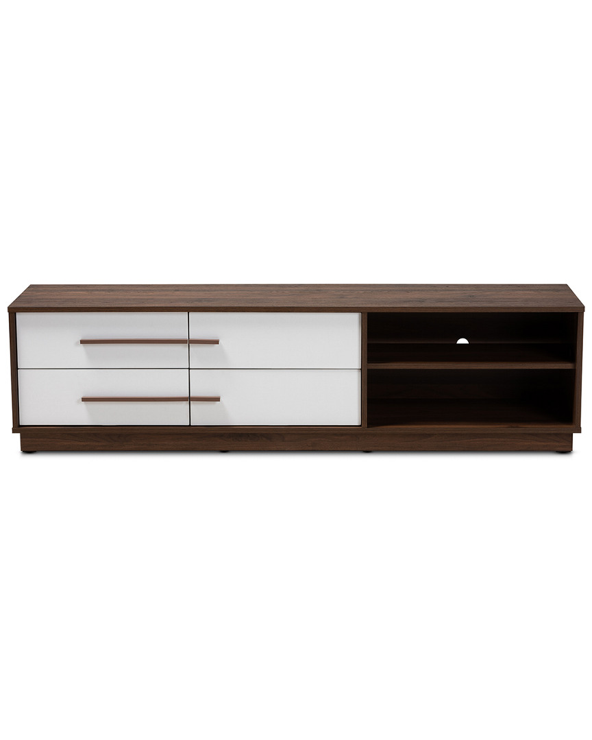 Design Studios Mette Mid-century Modern 4-drawer Wood Tv Stand