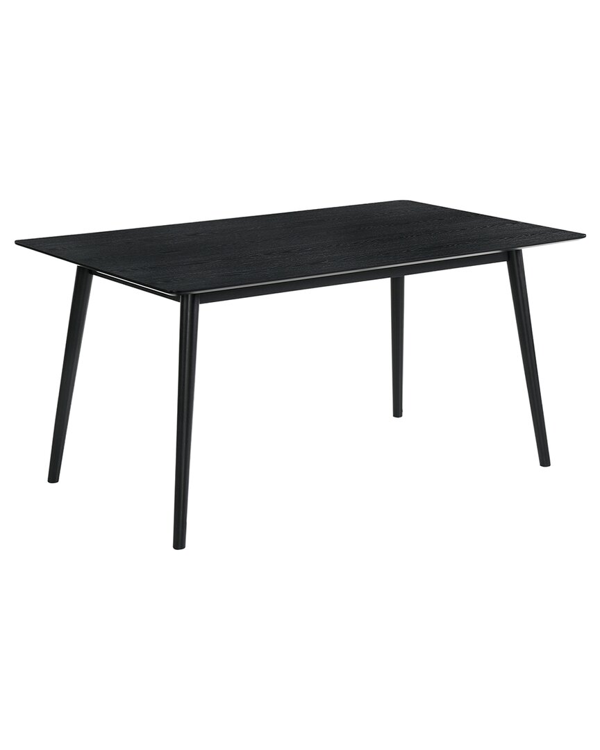 Armen Living Westmont 59in Rectangular Dining Table In Black