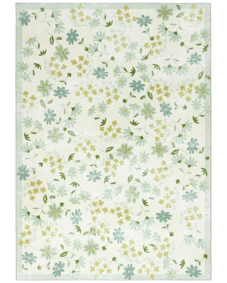 Martha Stewart Lobelia Polyester Rug