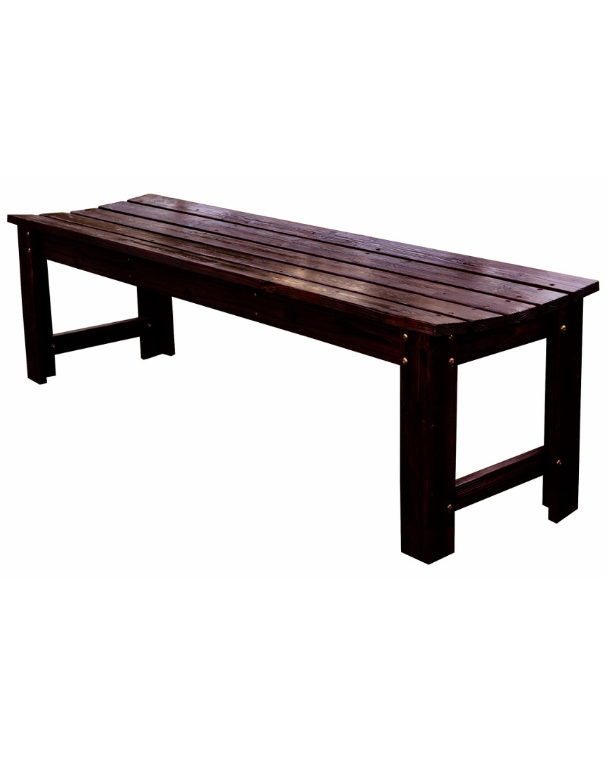 Shine Co. Backless Garden Bench
