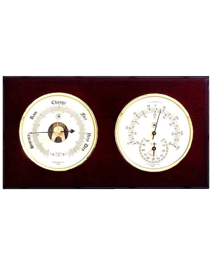Bey-berk Barometer And Thermometer In Multi