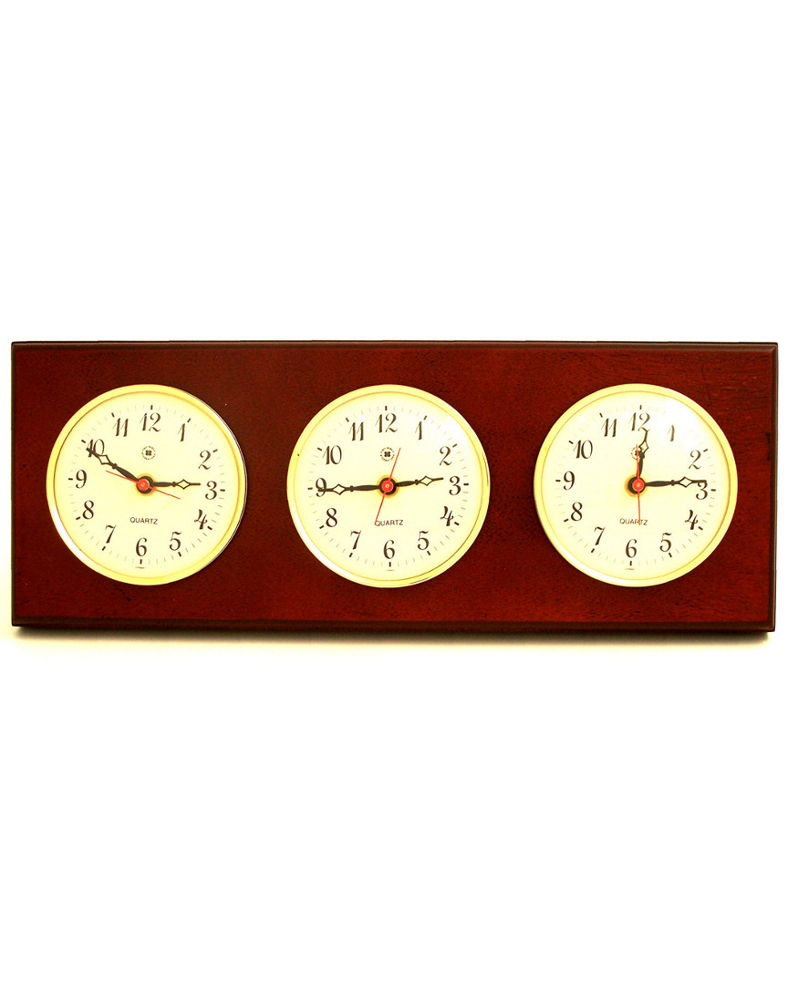 Bey-berk Triple Quartz Clock