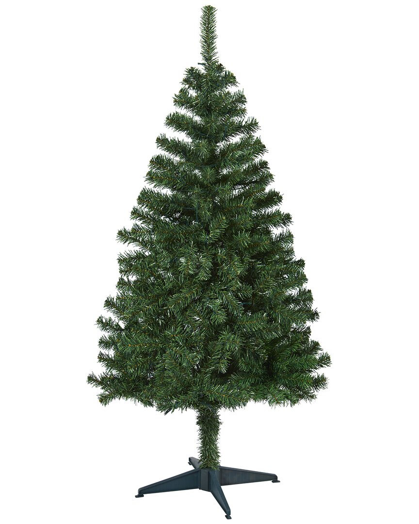 Nearly Natural 5ft. Northern Tip Pine Artificial Christmas Tree In Green
