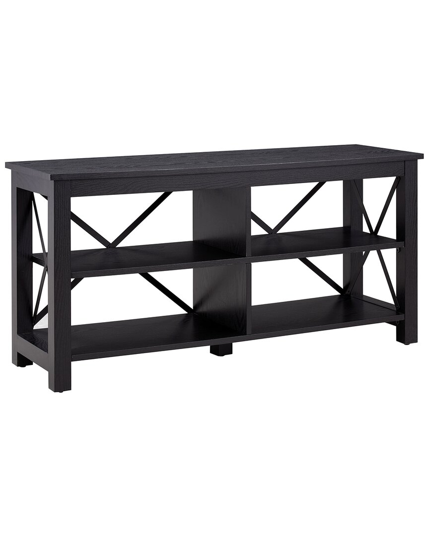 Abraham + Ivy Sawyer Rectangular Tv Stand For Tvs Up To 55in In Black