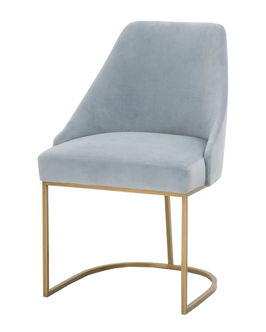 Essentials For Living Set Of 2 Parissa Dining Chair In Blue