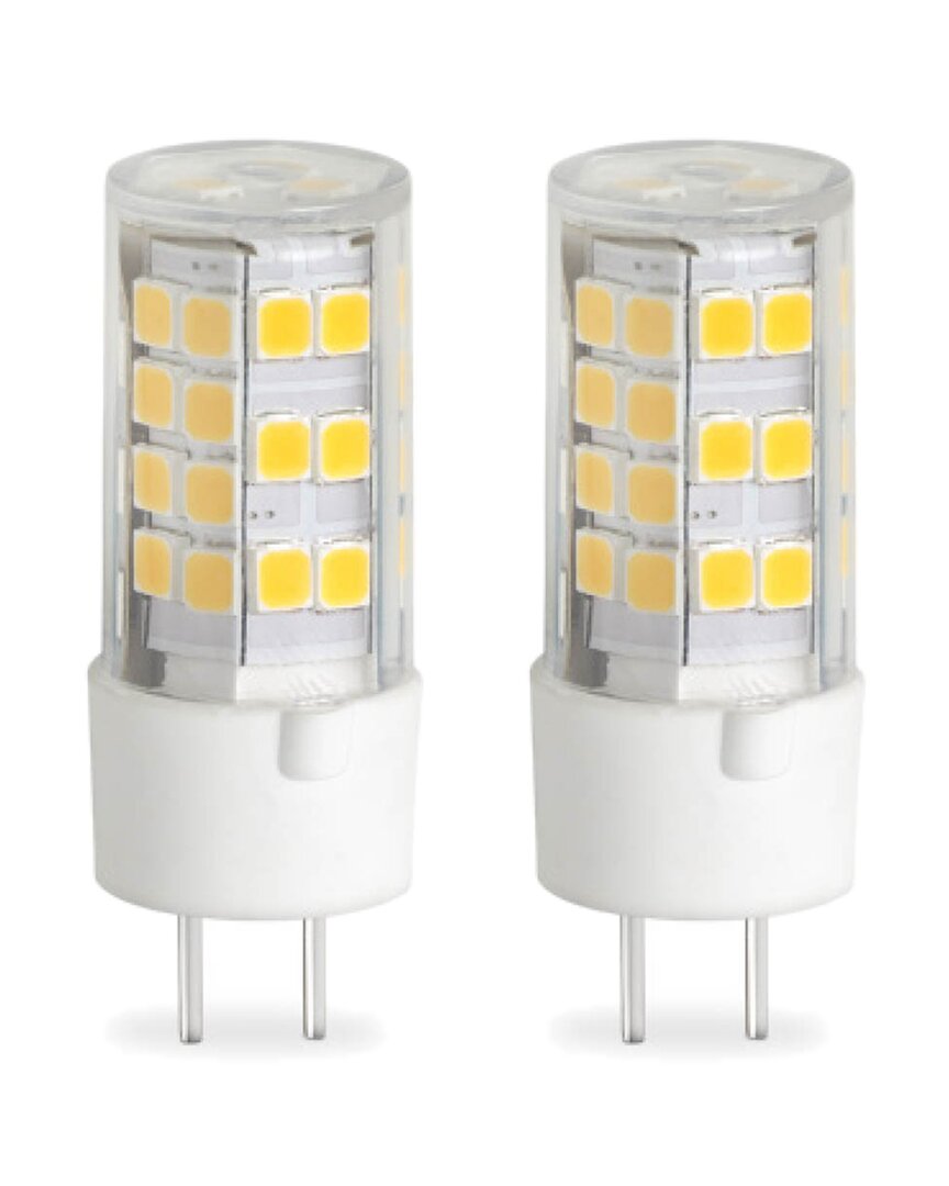 Bulbrite Pack Of 2-led Mini T6 Bi-pin Base Light Bulb 35 Watt Equivalent