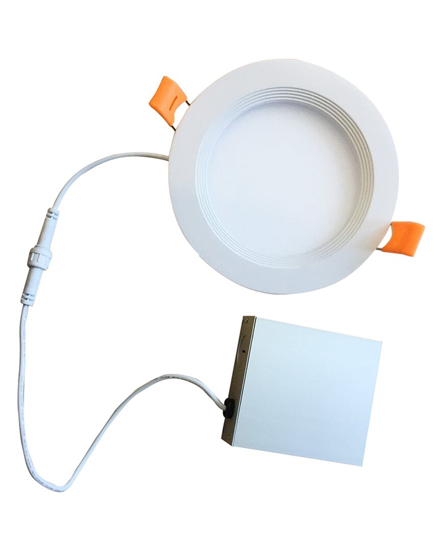 Bulbrite Pack Of(2)led 6in Round Recessed Downlight Fixture
