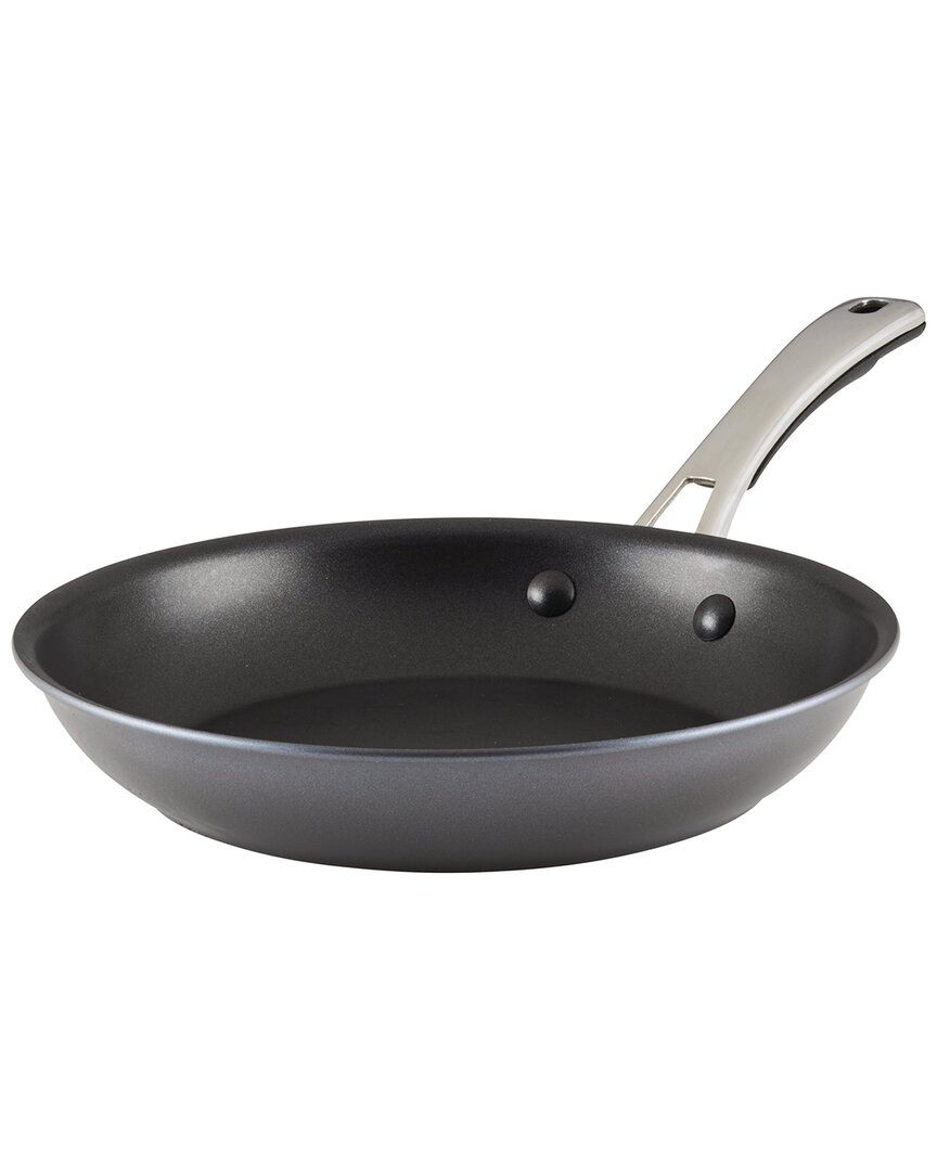 Rachael Ray Cook + Create Hard Anodized Nonstick Frying Pan, 10" In Black