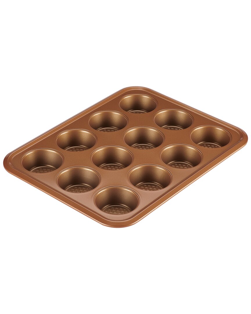 Ayesha Curry Bakeware Muffin Pan In Copper
