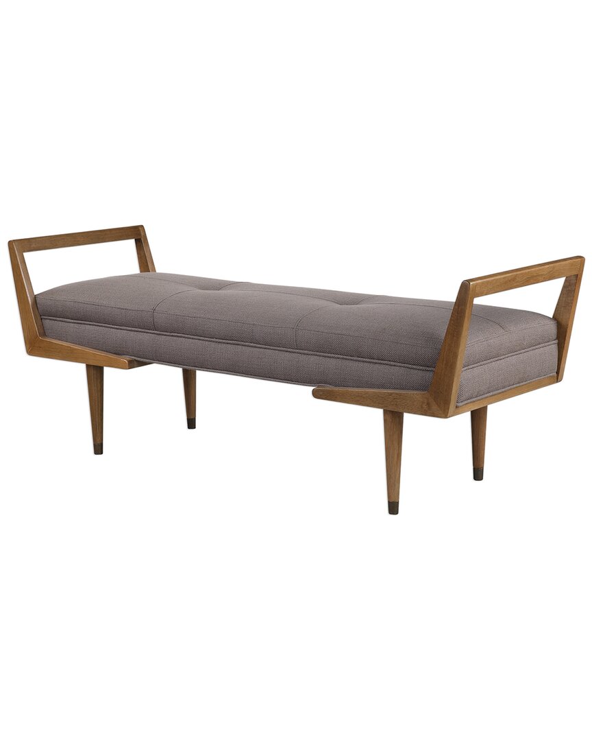 Uttermost Waylon Mid-century Modern Bench