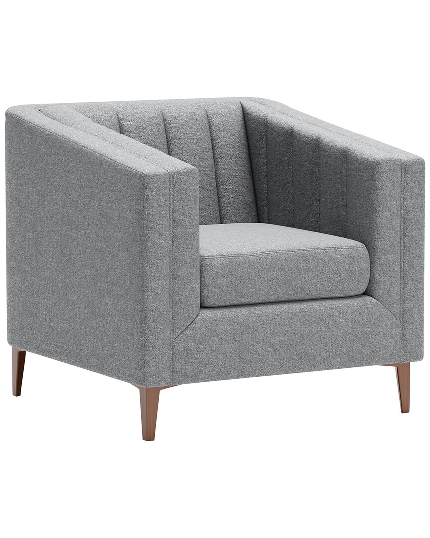Zuo Nantucket Arm Chair In Gray