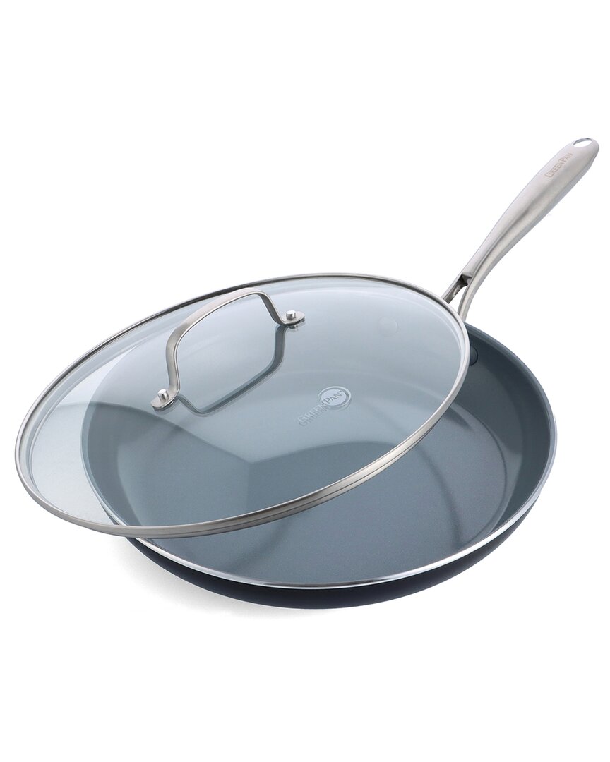 Greenpan Swift 12in Frypan With Lid