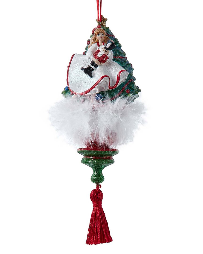 Kurt Adler 8-inch Holly Hats Clara Ornament In Multi