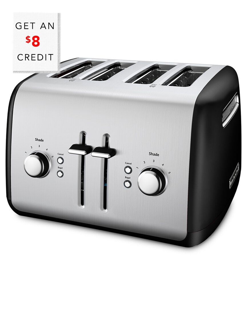 Kitchenaid 4-slice Toaster With Illuminated Buttons$8 Credit With $8 Credit
