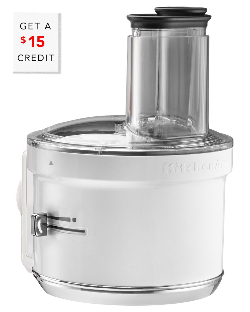Kitchenaid Food Processor Attachment$15 Credit With $15 Credit