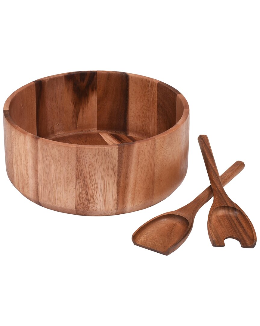 Kalmar Home X-large Salad Bowl With Servers