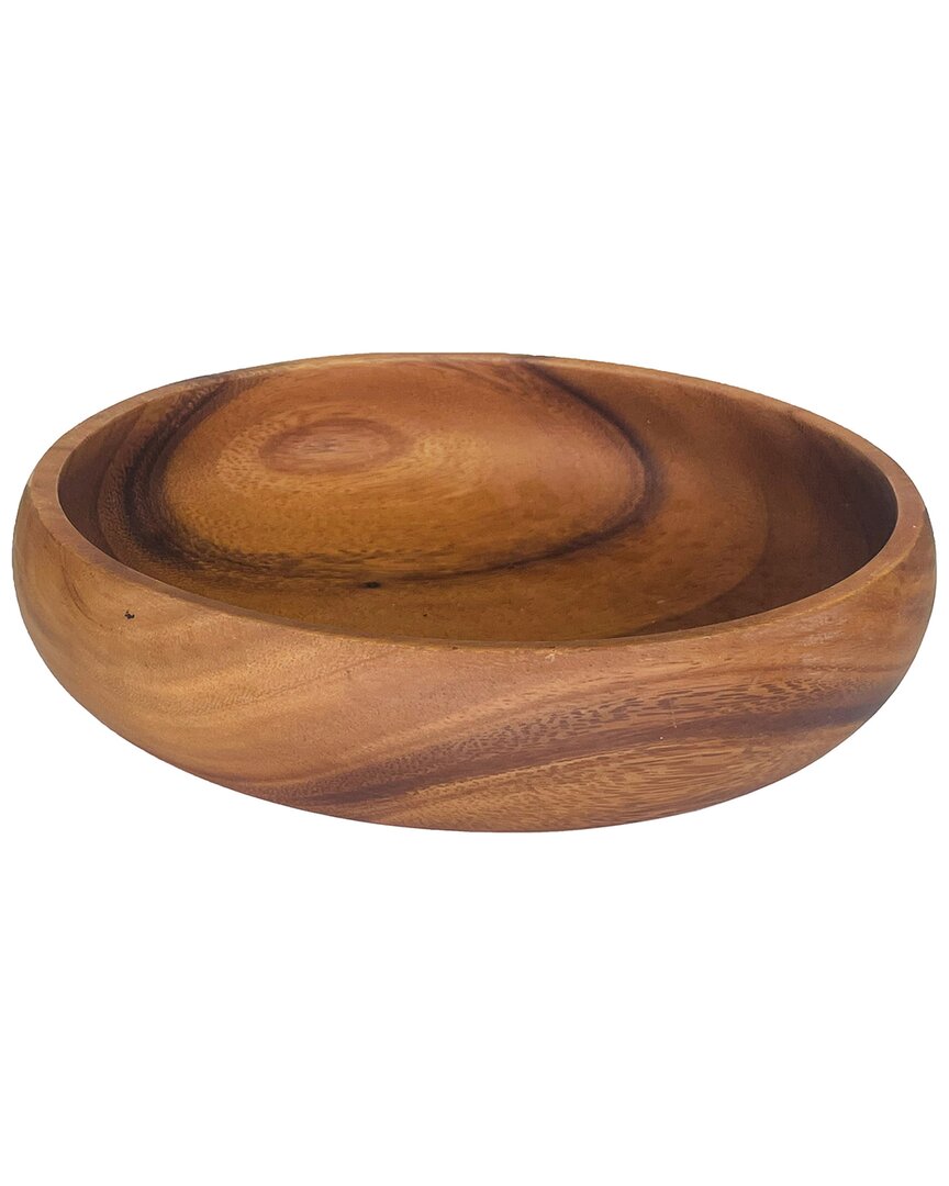 Woodard & Charles Multipurpose Acacia Wood Serving Bowl