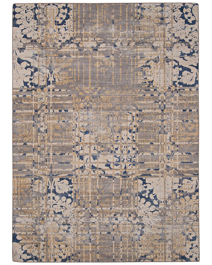 LINON LINON OUTDOOR WASHABLE OCALA RUG