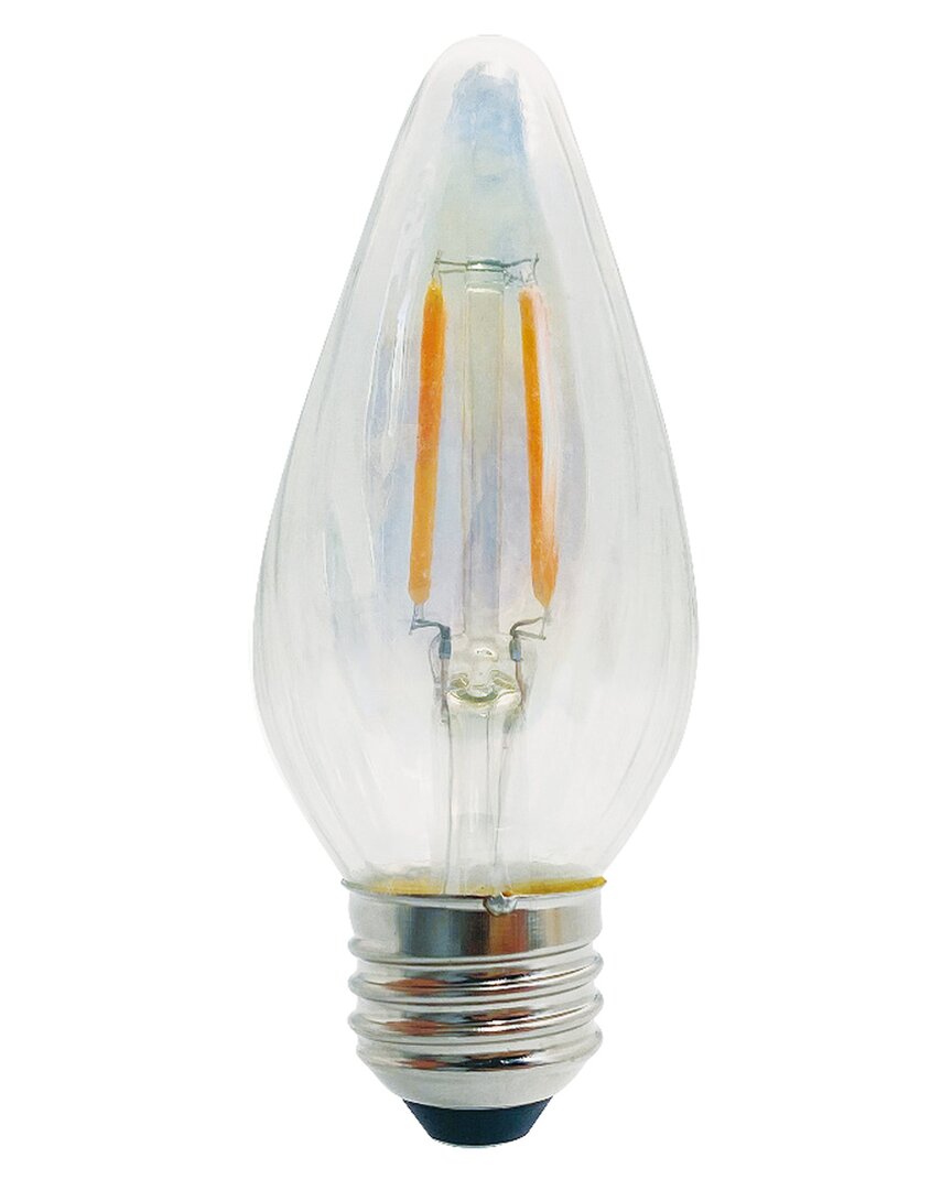 Bulbrite Fiesta Pack Of 4-4 Watt Led Filament Light Bulb With Medium (e26) Base