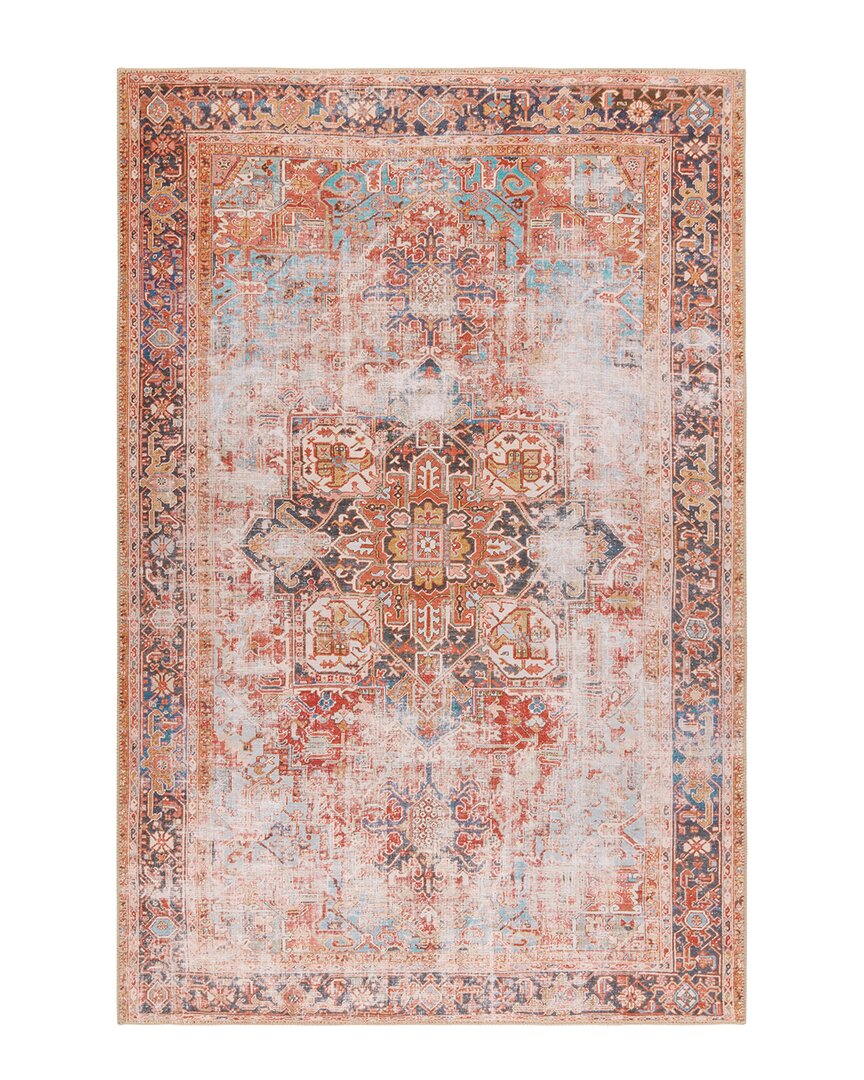 Vibe By Jaipur Living Matias Medallion Runner Rug In Red