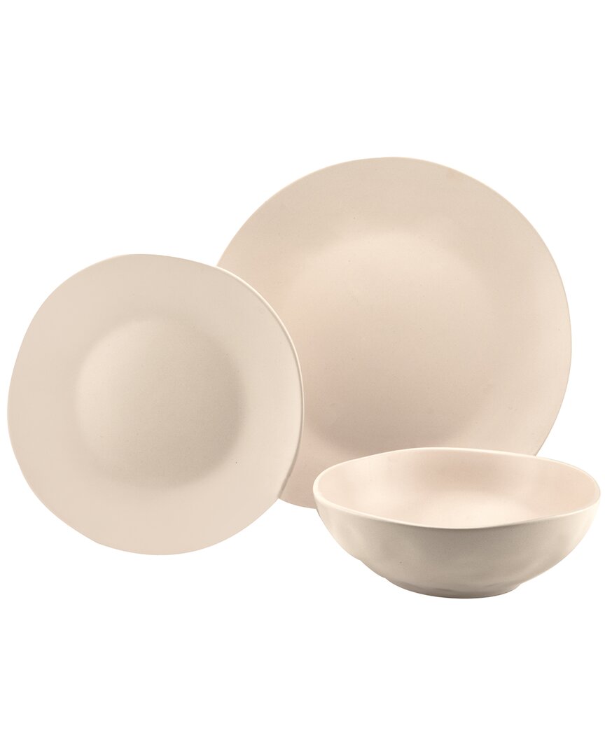 Godinger Aspero Stoneware 12pc Dinnerware Set