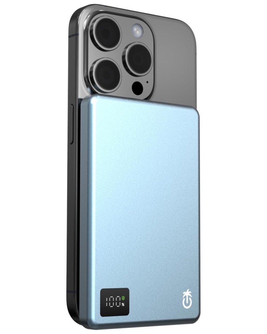 Phunkee Tree 3-in-1 Magnetic Wireless Power Bank In Gold