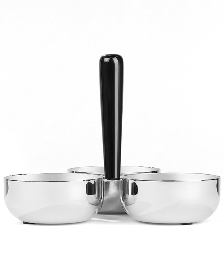 Nambe Nambé Circa Divided Nut Bowl