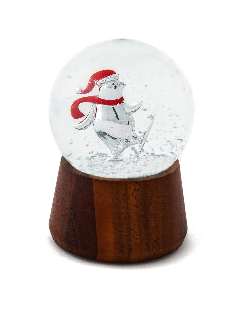 Nambe Nambé Skating Penguin Snow Globe