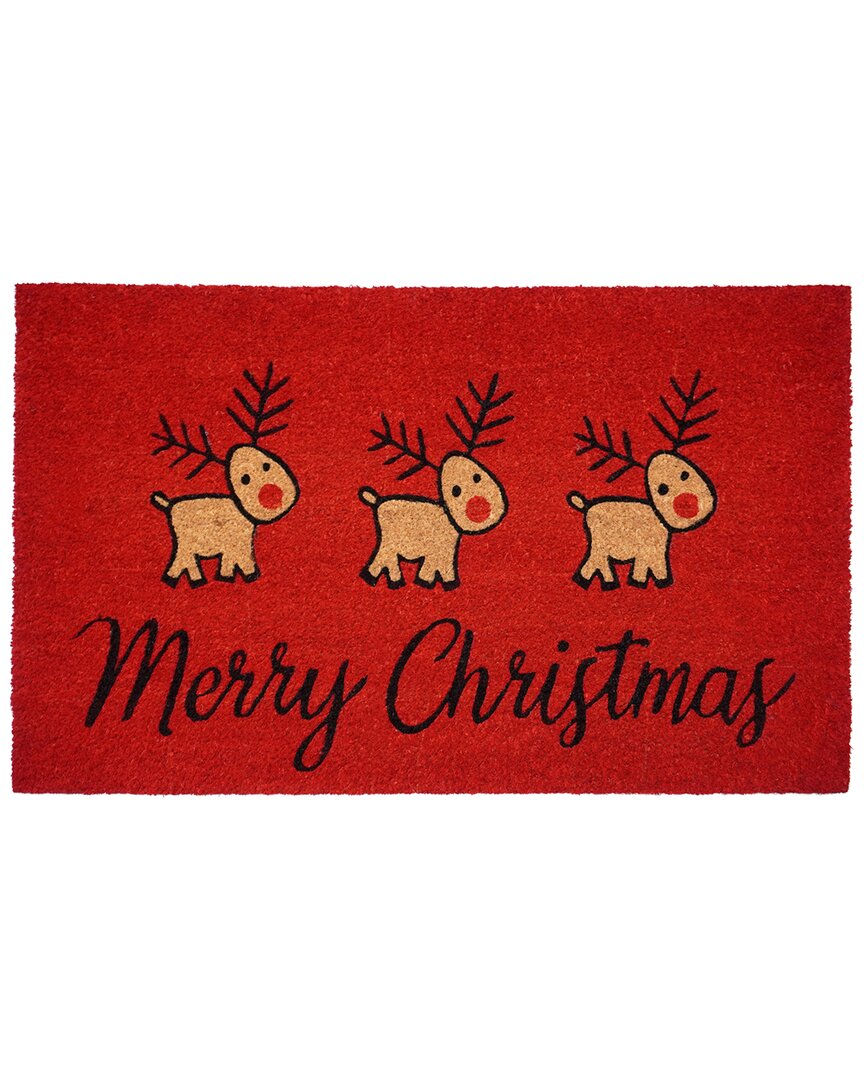 Calloway Mills Merry Christmas Deer Doormat