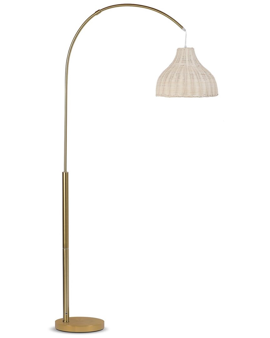 Brightech Lark Brass Led Floor Lamp