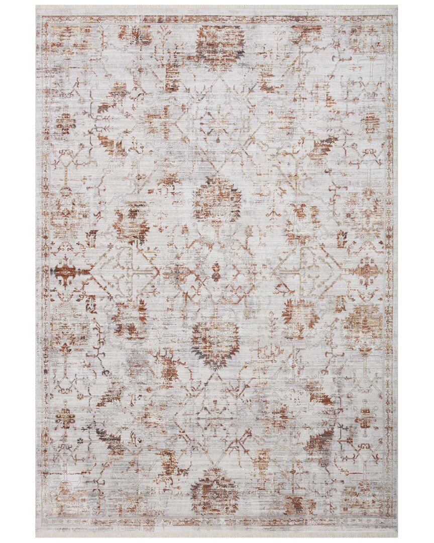Loloi Bonney Rug In Silver