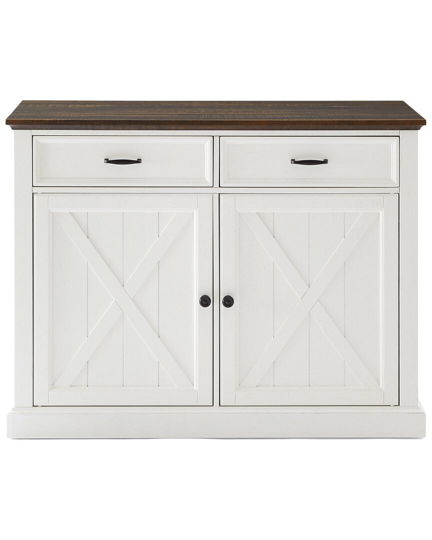 Crosley Furniture Clifton Kitchen Island In White