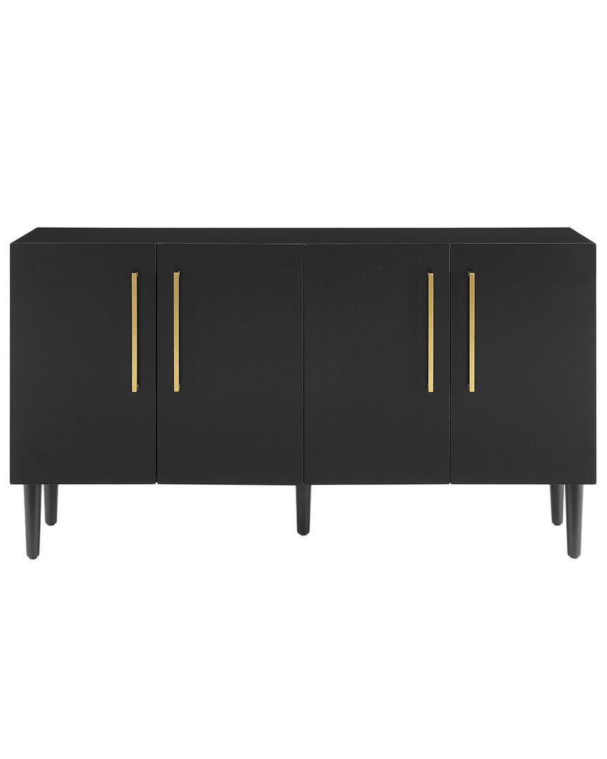 Crosley Furniture Everett Sideboard In Black